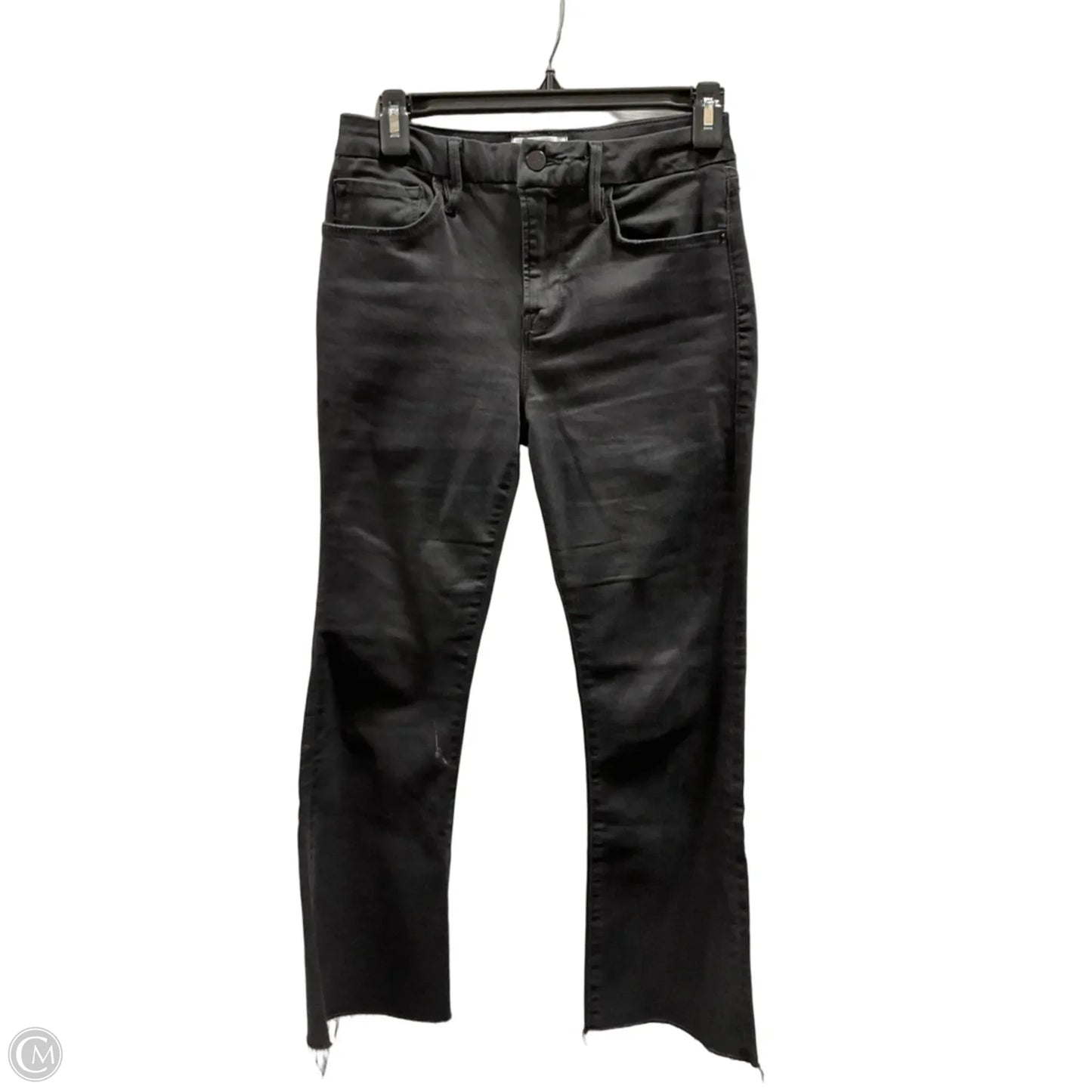 Jeans Boot Cut By Frame In Black, Size: 4