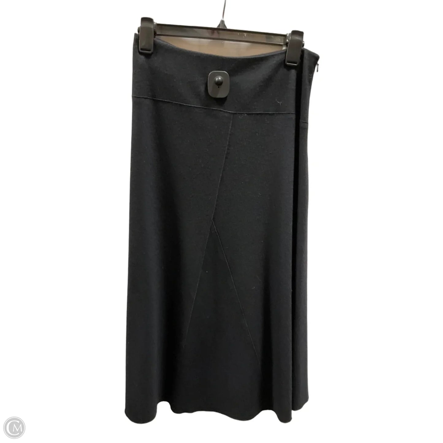 Skirt Midi By Vince In Black, Size: 0