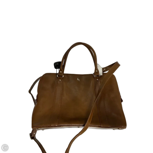 Handbag Leather By Cmf, Size: Large