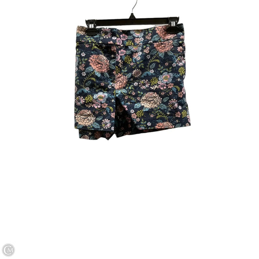 Shorts By Loft In Floral Print, Size: 12