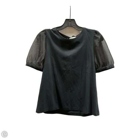 Top Short Sleeve By Madewell In Black, Size: S