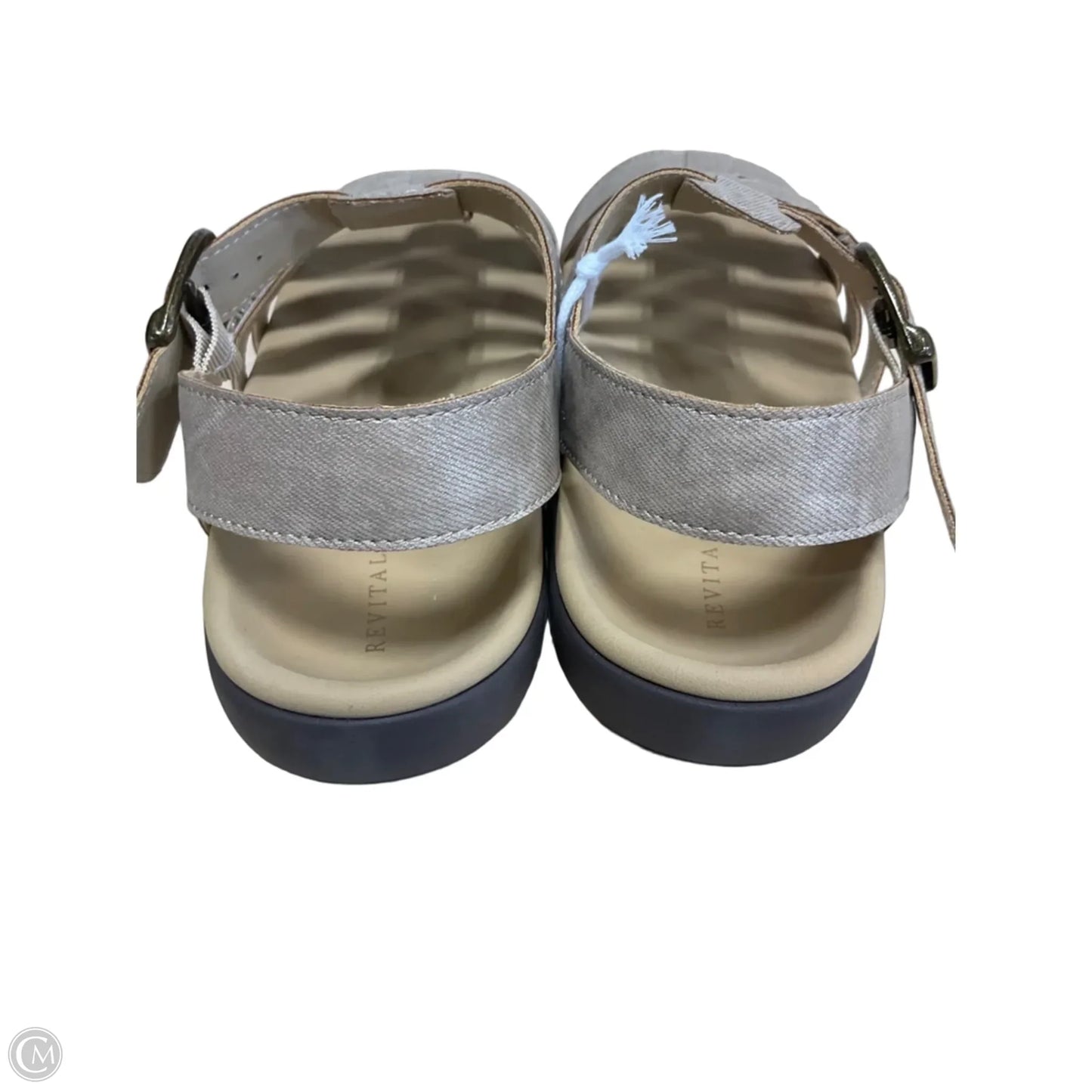 Sandals Flats By Cma In Tan, Size: 10
