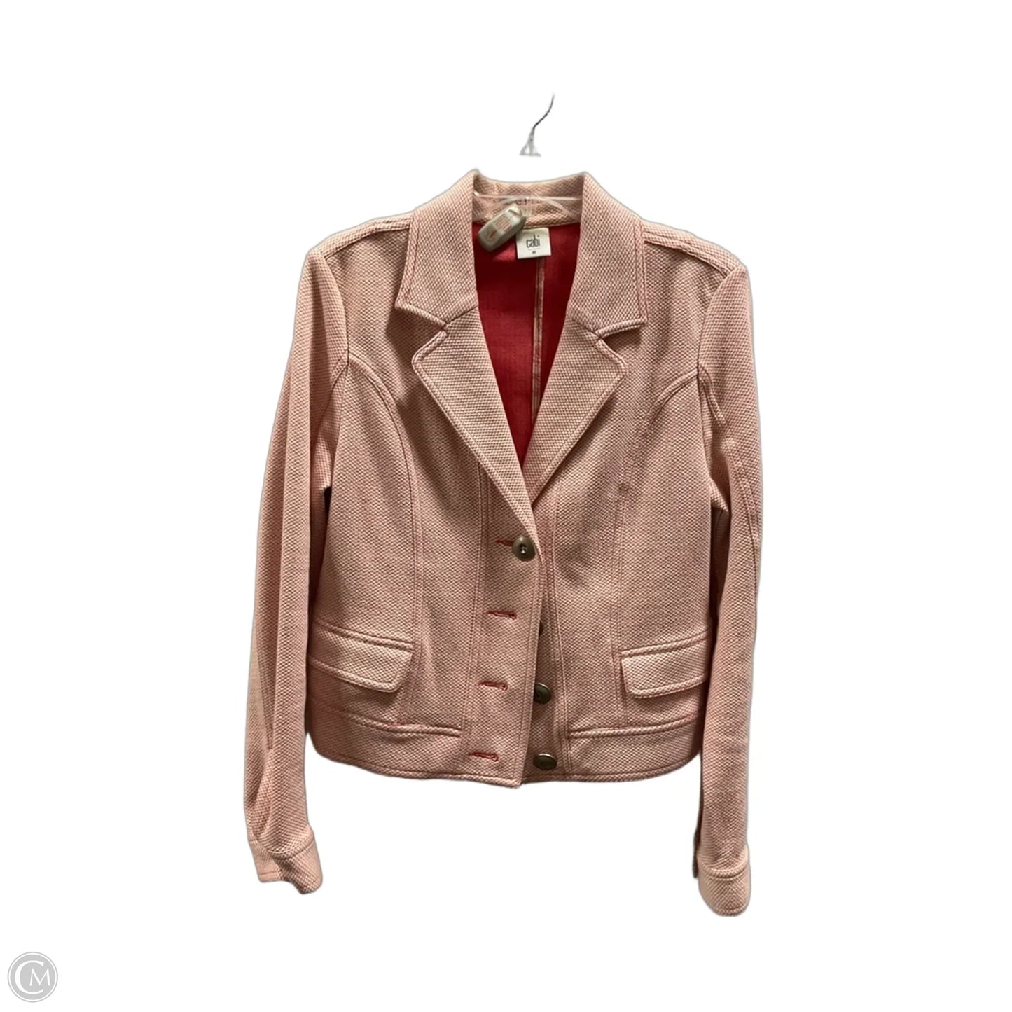 Blazer By Cabi In Red & White, Size: M