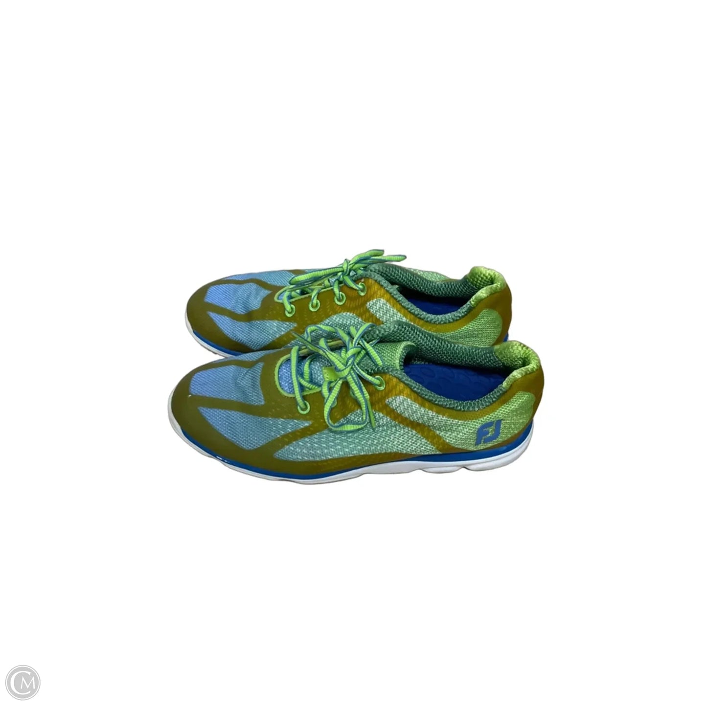 Shoes Athletic By Cmc In Blue & Green, Size: 8