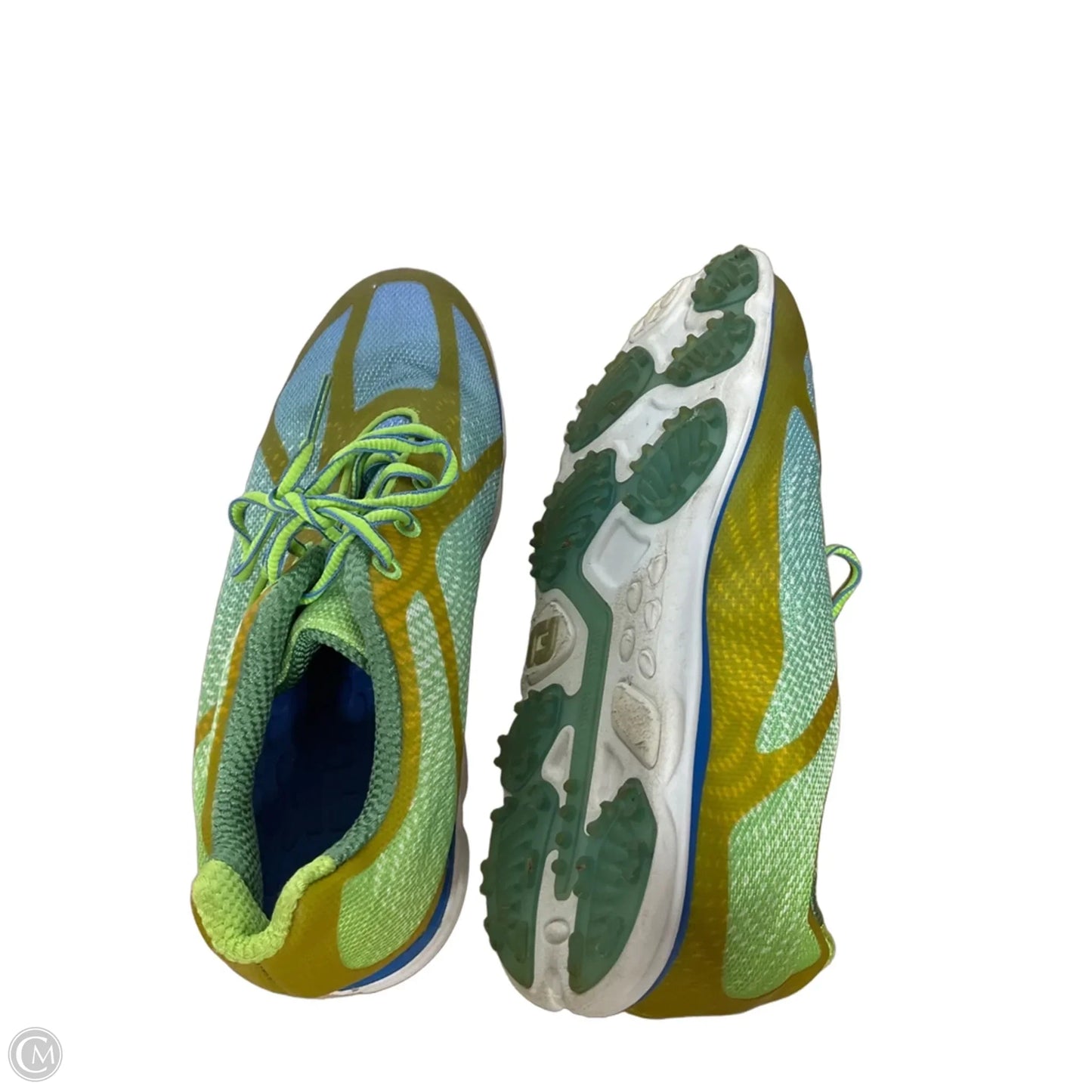 Shoes Athletic By Cmc In Blue & Green, Size: 8