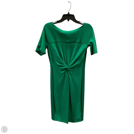 Dress Casual Midi By Escada In Green, Size: 6