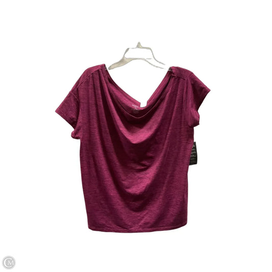 Athletic Top Short Sleeve By Torrid In Pink, Size: L