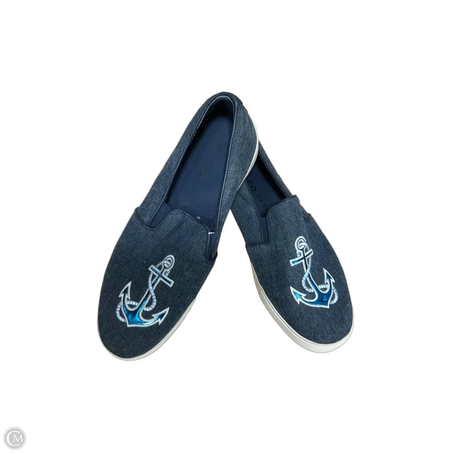 Shoes Flats By Katy Perry In Nautical Print, Size: 9.5