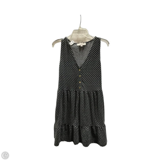 Dress Casual Midi By Loft In Polkadot Pattern, Size: M