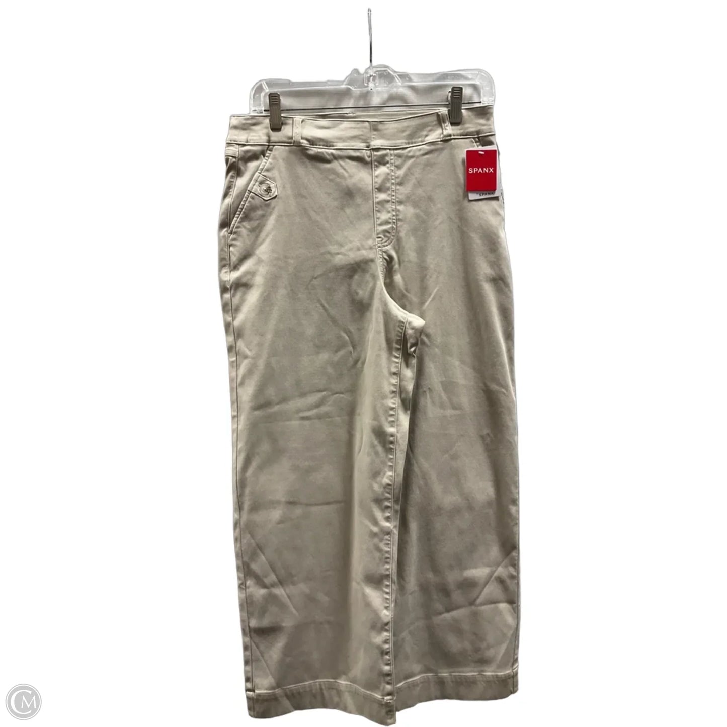 Pants Wide Leg By Spanx In Tan, Size: L