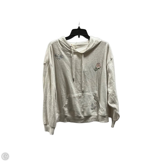 Sweatshirt Crewneck By Maurices In Beige, Size: L