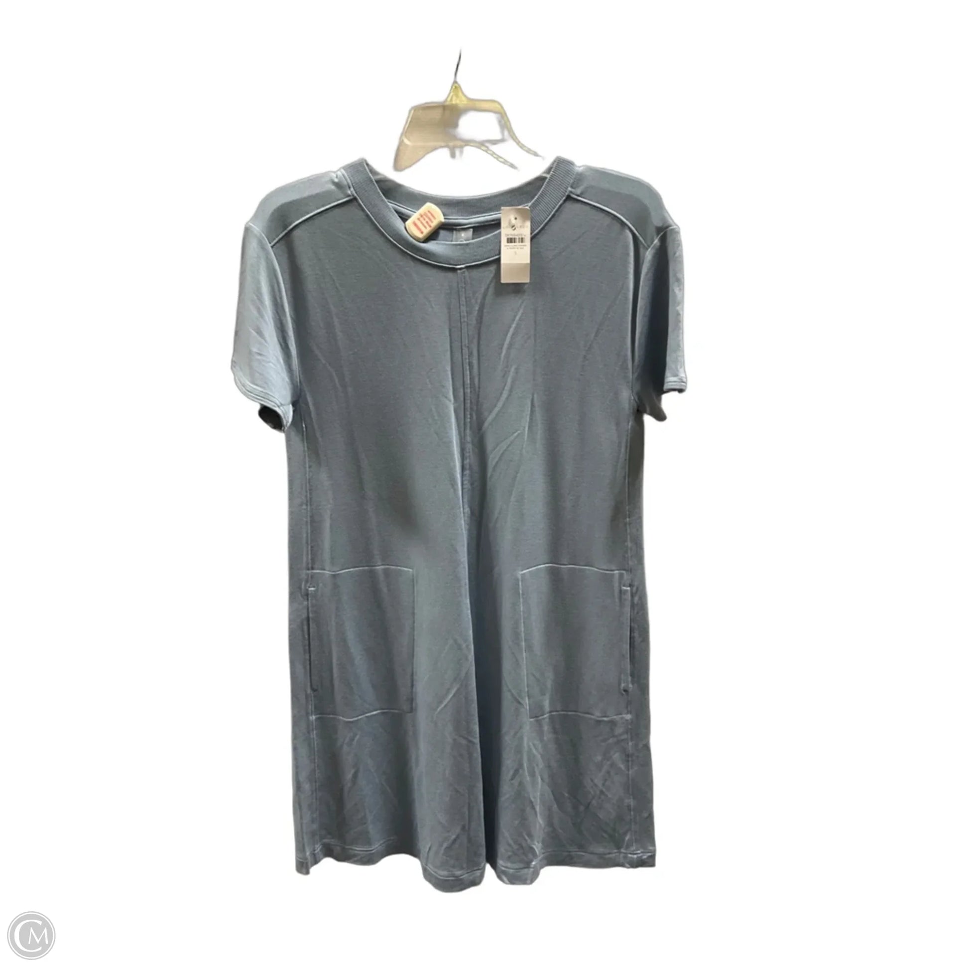 lou and grey midi dress Lou & Grey Heathered Brushedsoft Ruched Tank Midi Dress Size XL Blushwood Heather Women's