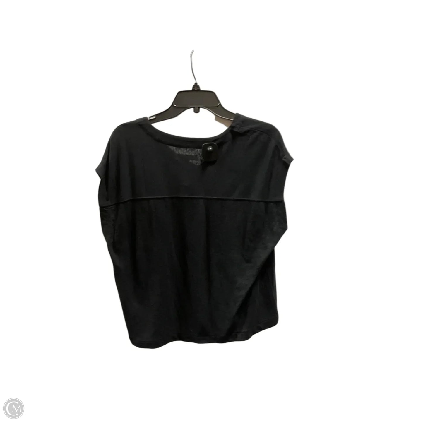 Top Short Sleeve By Madewell In Black, Size: M