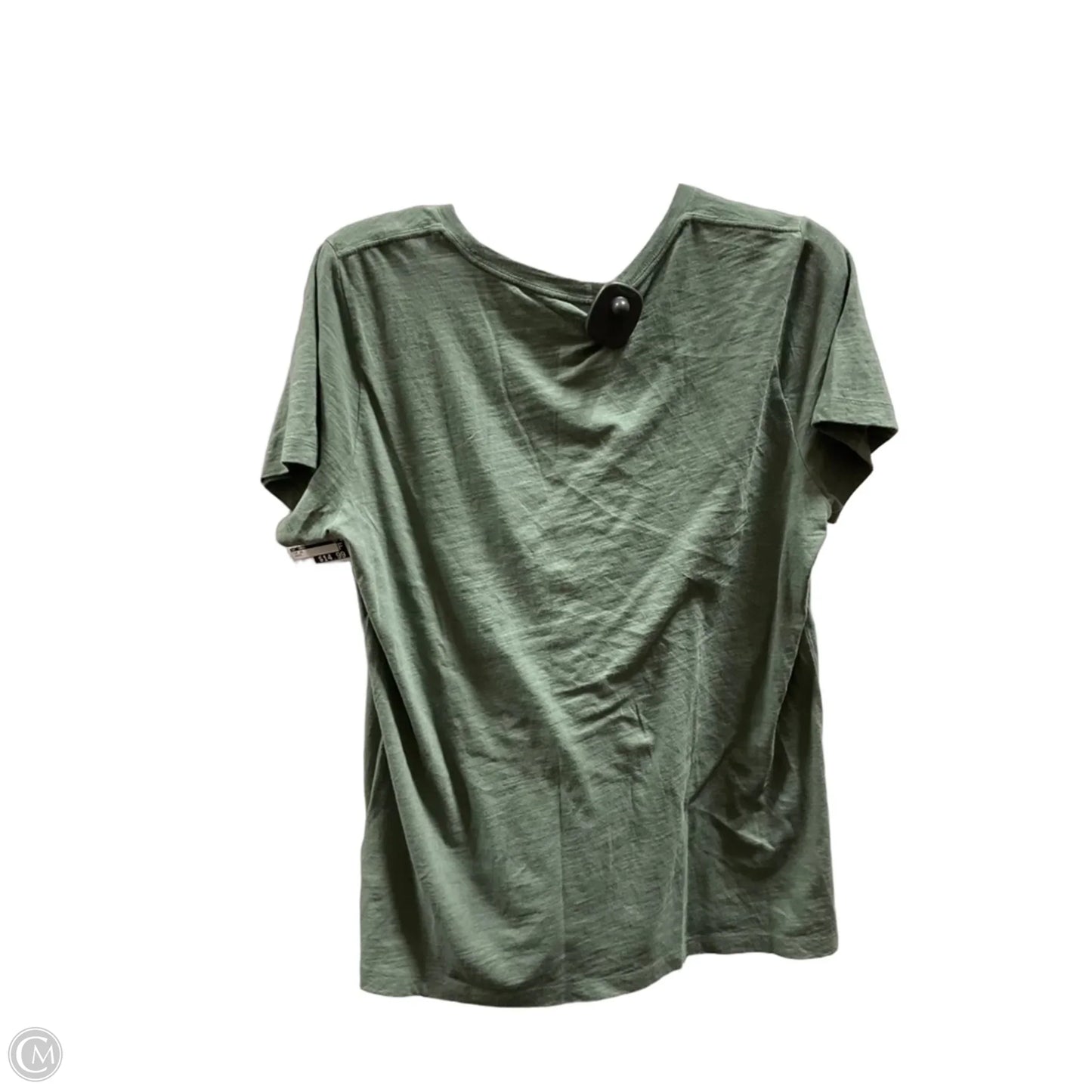Top Short Sleeve By J. Crew In Green, Size: L
