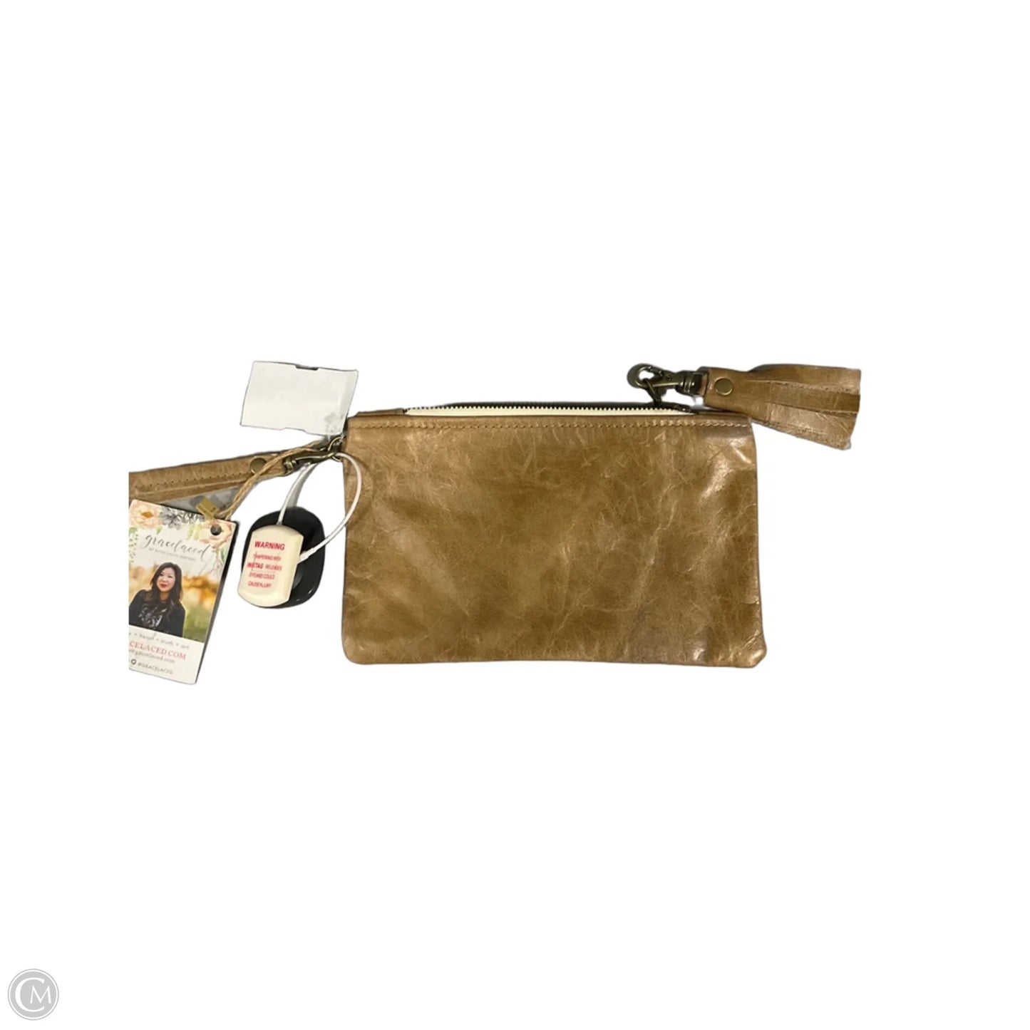 Wristlet Leather By Cmf, Size: Medium
