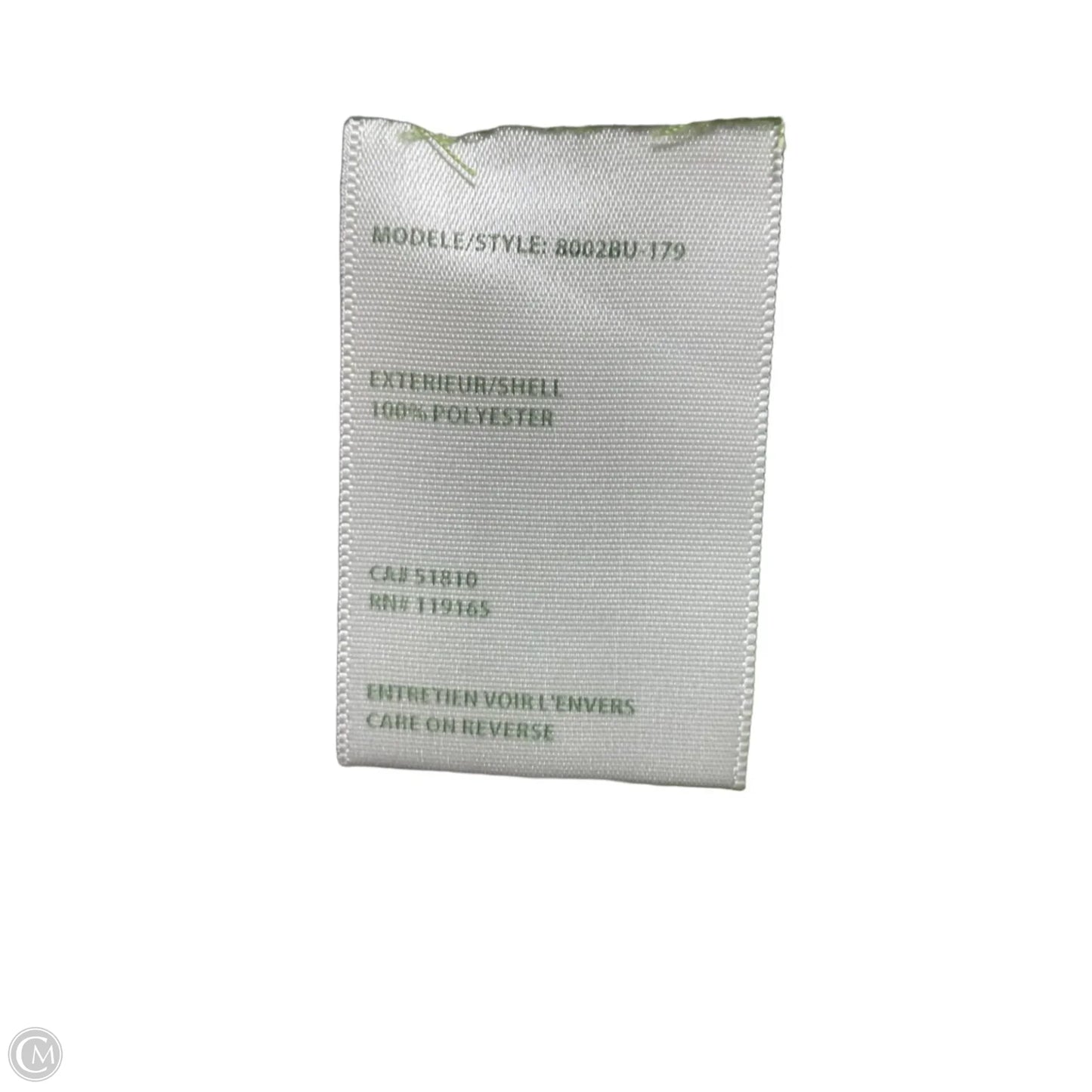 Jacket Other By Cmf In Green, Size: 16