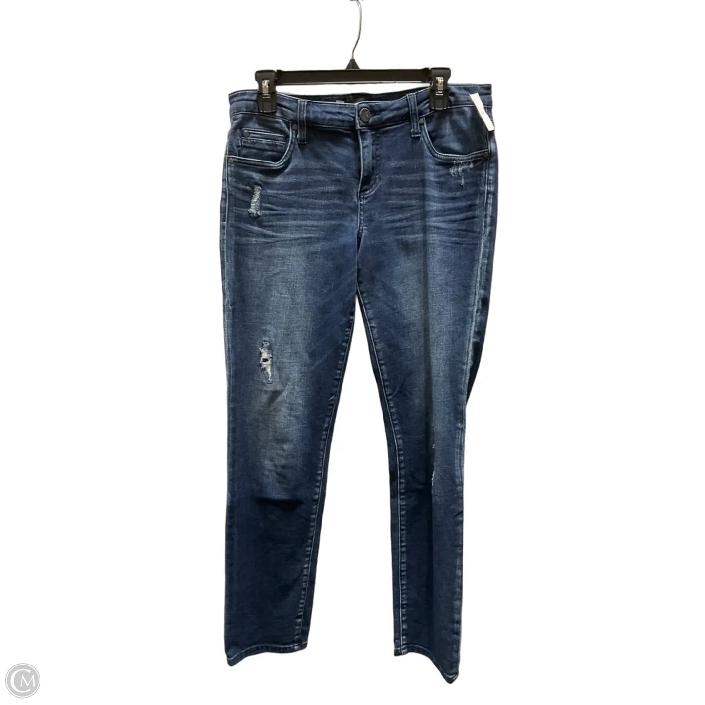 Jeans Boyfriend By Kut In Blue, Size: 6