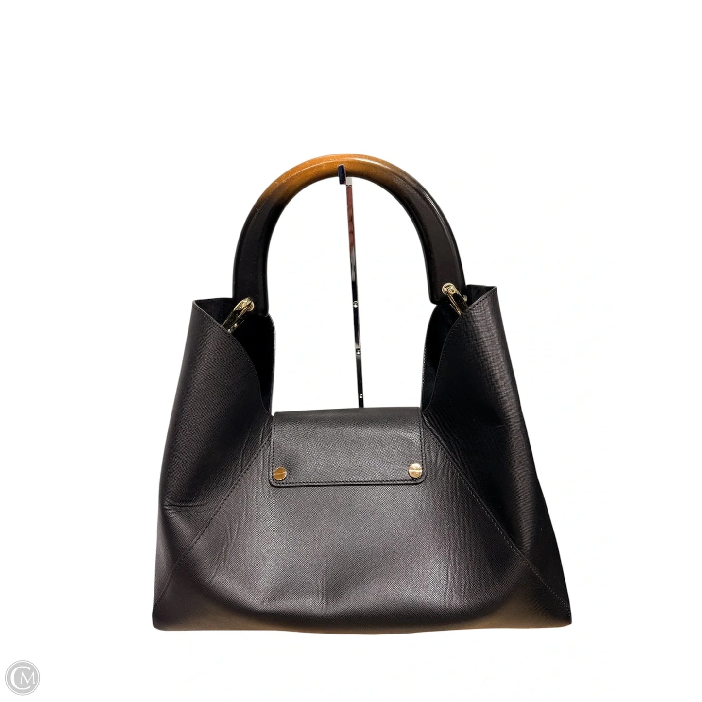 Handbag Leather By Cma, Size: Large