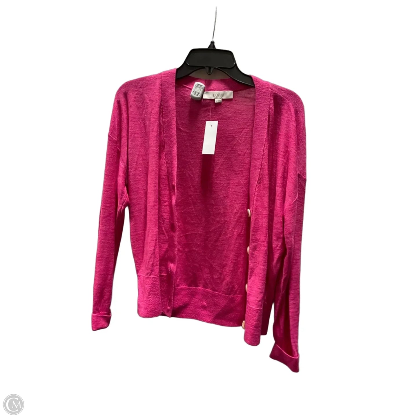 Cardigan By Loft In Pink, Size: M