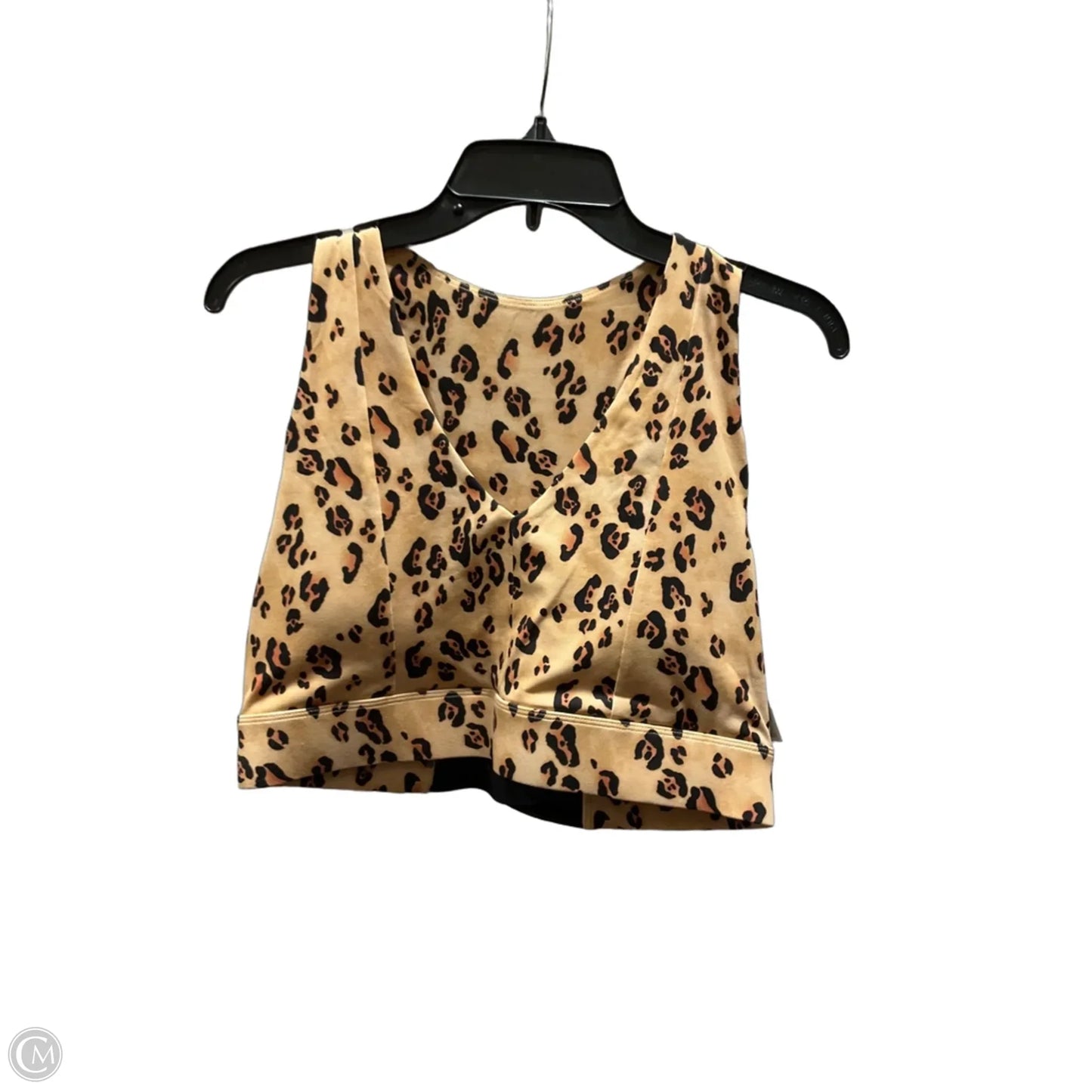 Athletic Bra By Fabletics In Leopard Print, Size: Xl