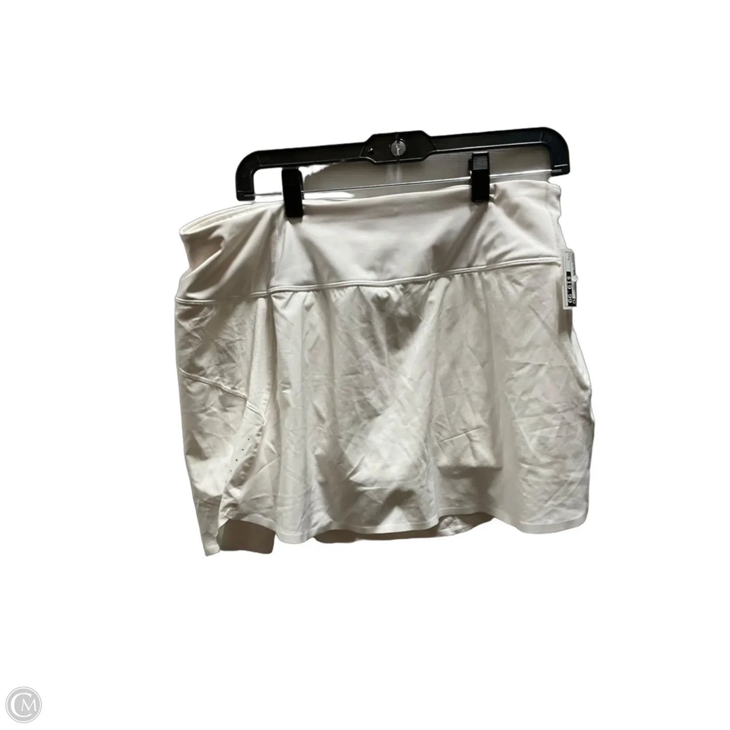 Athletic Skort By Athleta In Cream, Size: L