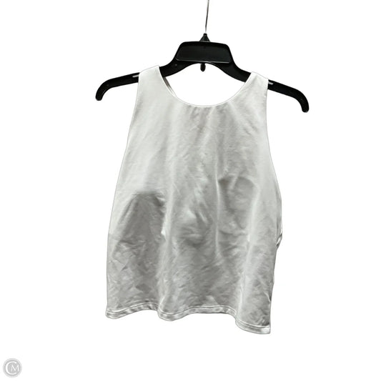 Athletic Tank Top By Fabletics In Cream, Size: Xl