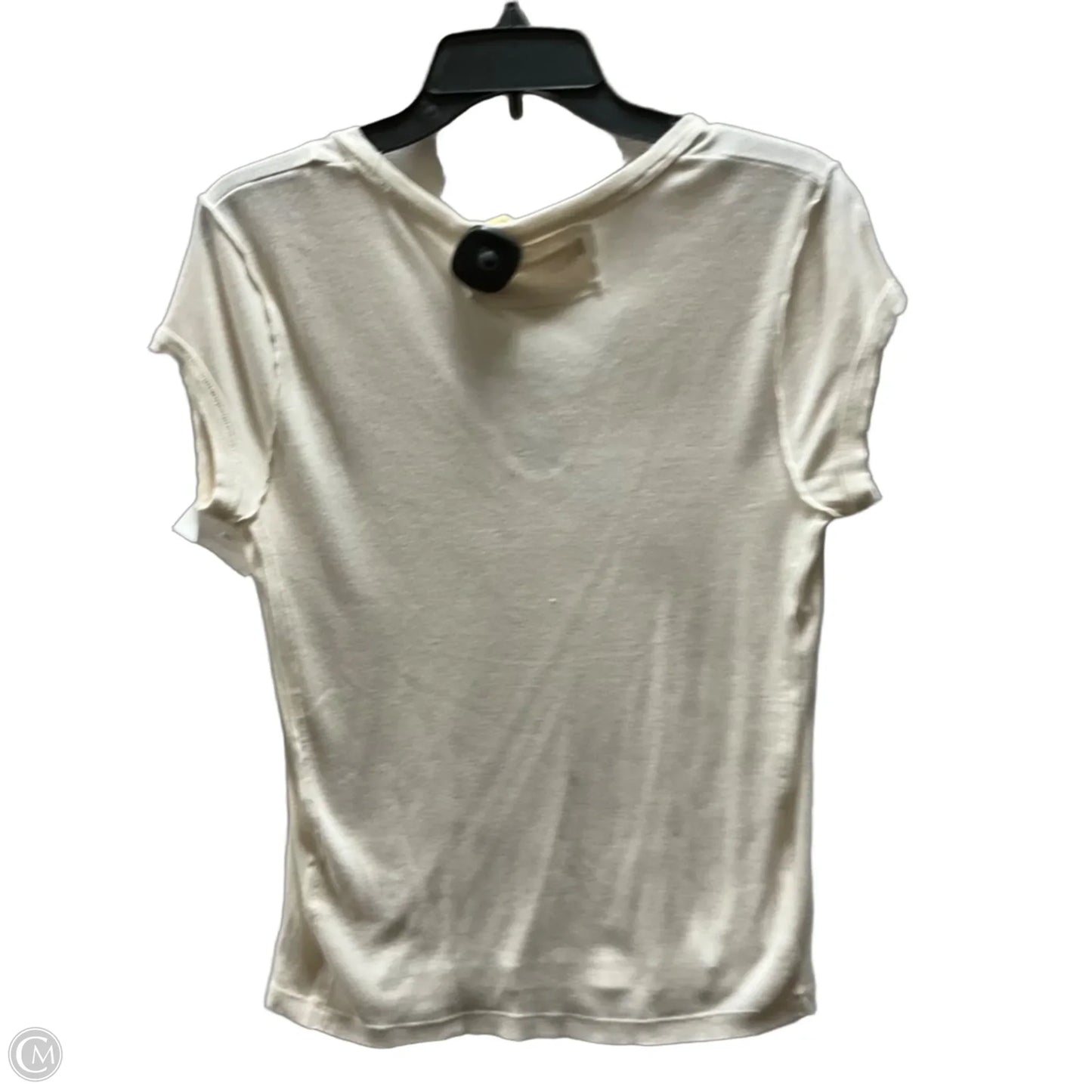 Top Short Sleeve By We The Free In Cream, Size: M