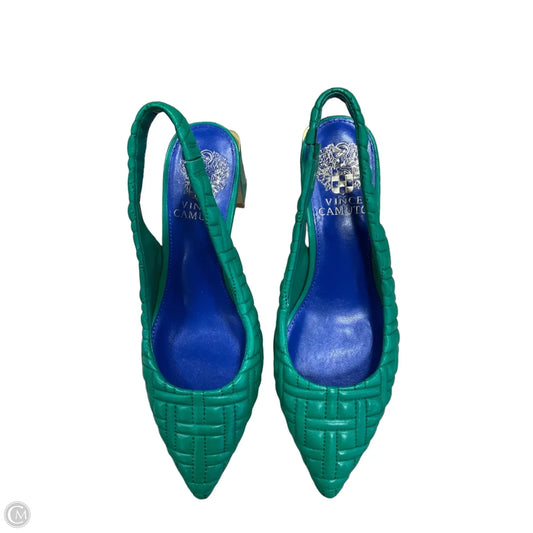Shoes Heels Block By Vince Camuto In Green, Size: 6