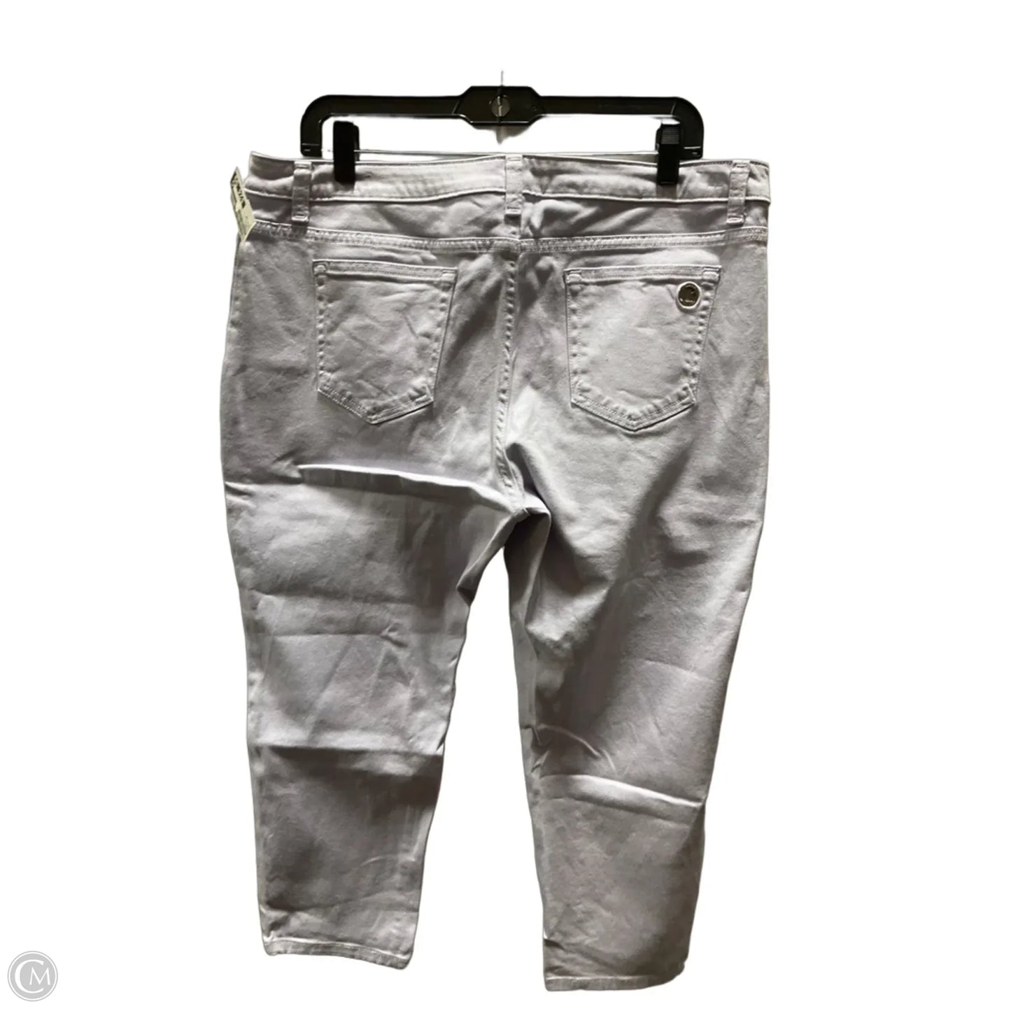 Jeans Cropped By Michael Kors In Purple, Size: 14
