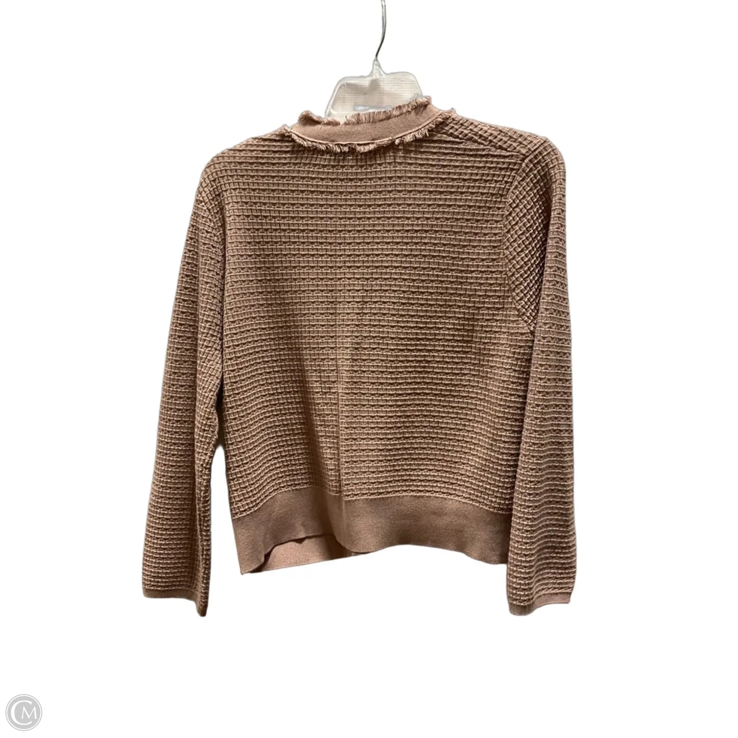 Sweater Cardigan By Adrianna Papell In Brown, Size: M