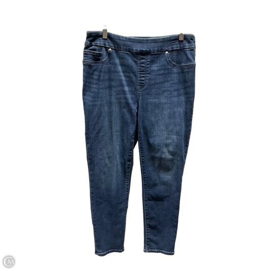 Jeans Jeggings By Chicos In Blue, Size: 8
