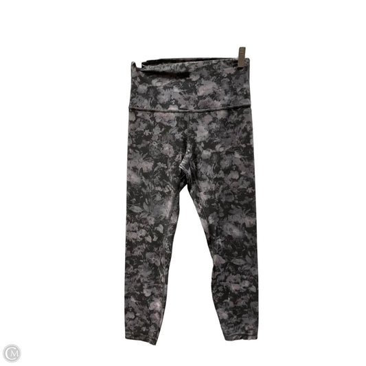 Athletic Leggings By Lululemon In Grey, Size: 6