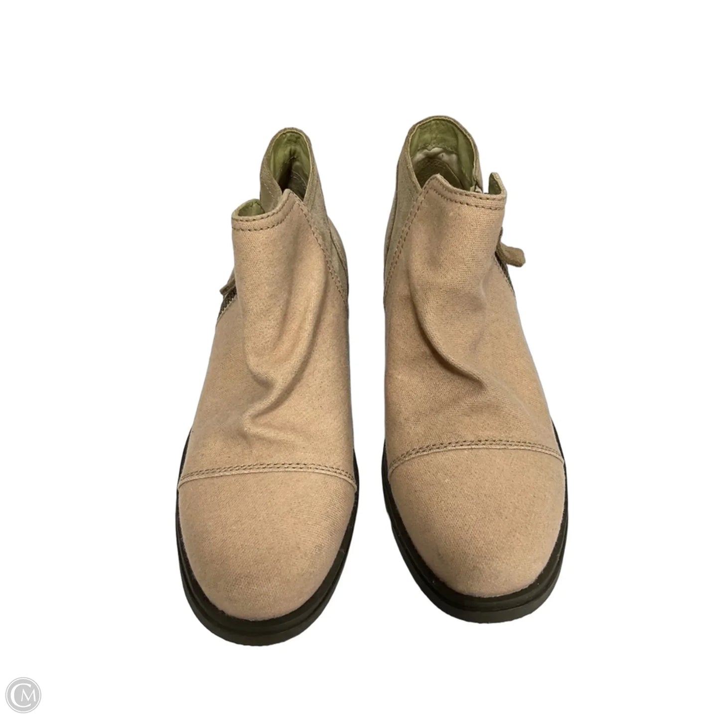 Boots Ankle Flats By Sorel In Beige, Size: 7.5