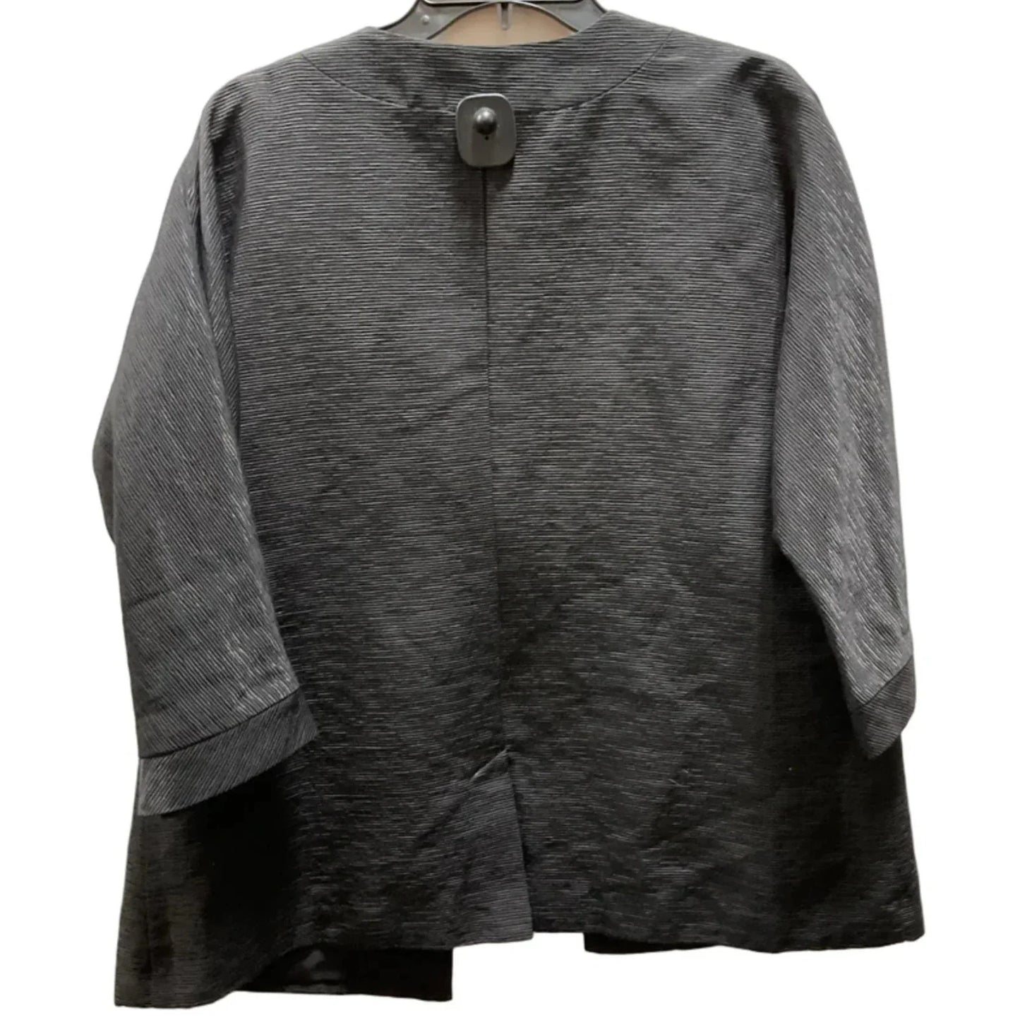 Jacket Other By Eileen Fisher In Black, Size: L