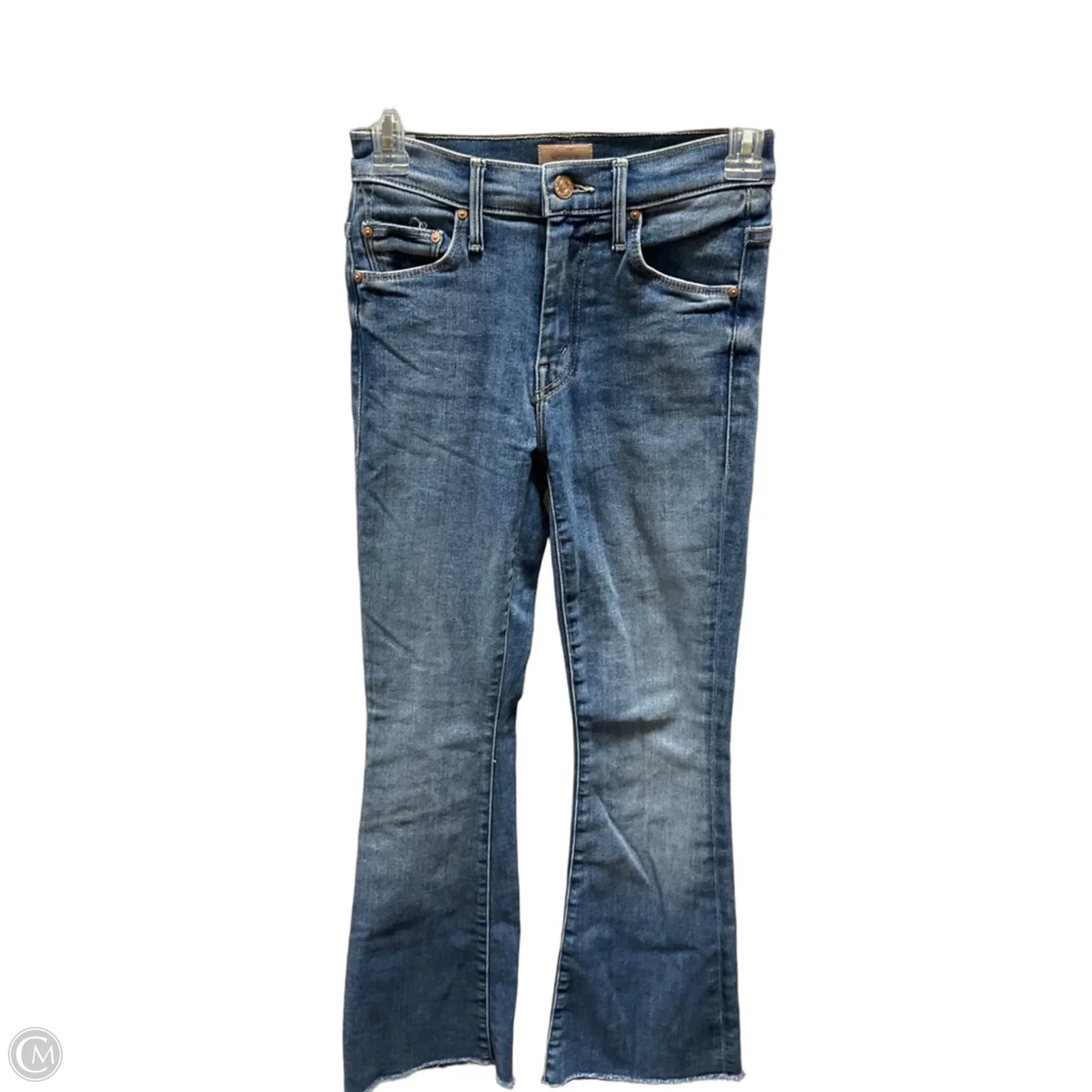 Jeans Cropped By Mother In Blue, Size: 0