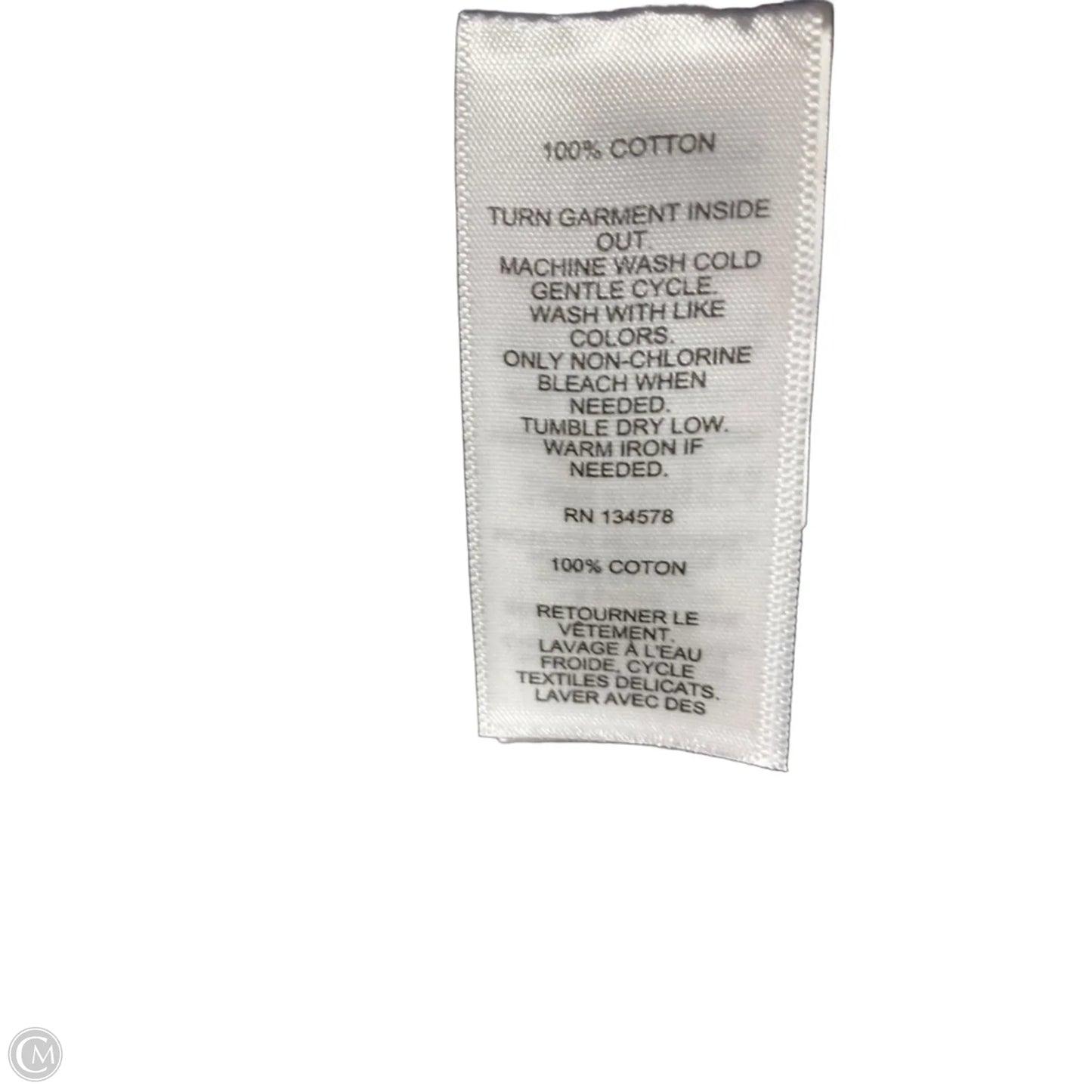 Blouse Long Sleeve By Vineyard Vines In Blue, Size: Xl