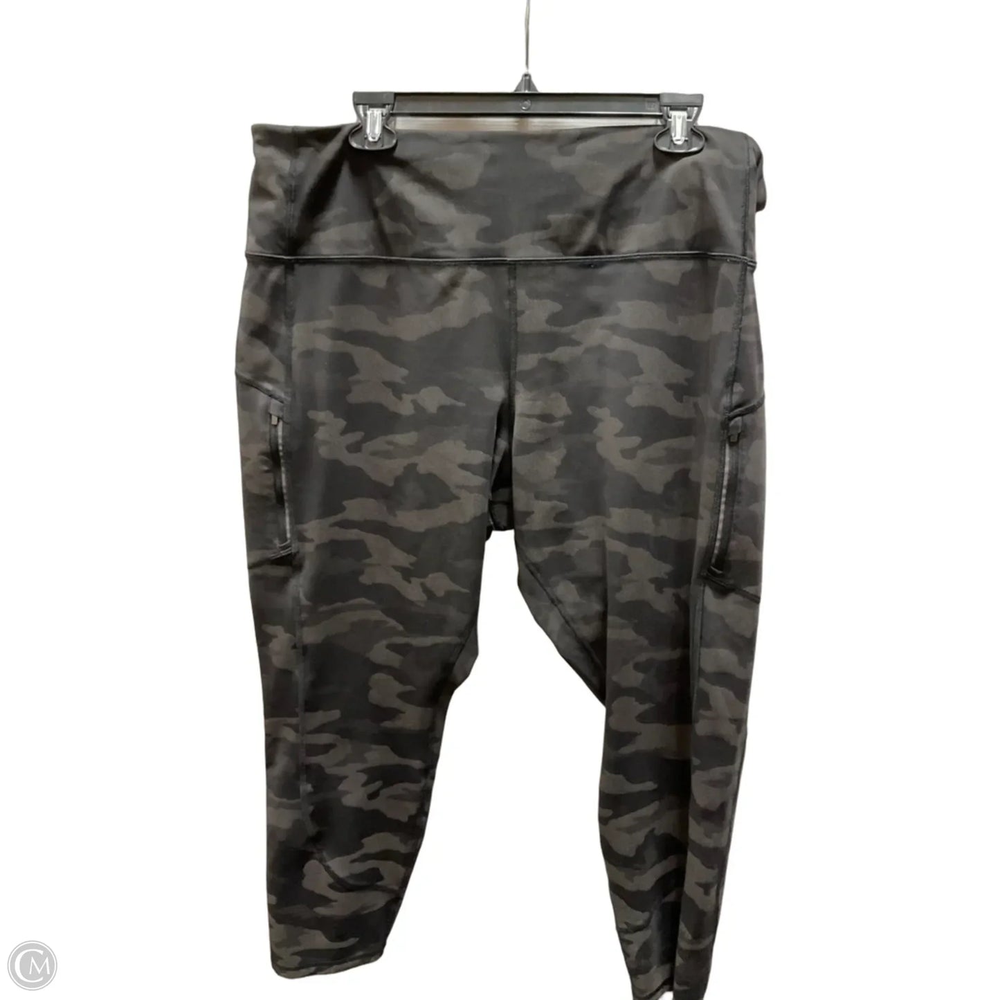 Athletic Leggings By Athleta In Camouflage Print, Size: 3x