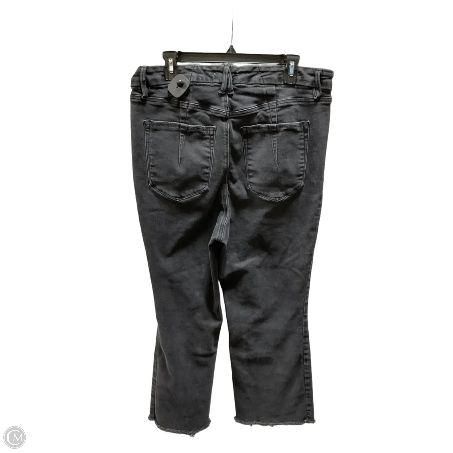 Jeans Straight By Good American In Grey, Size: 16