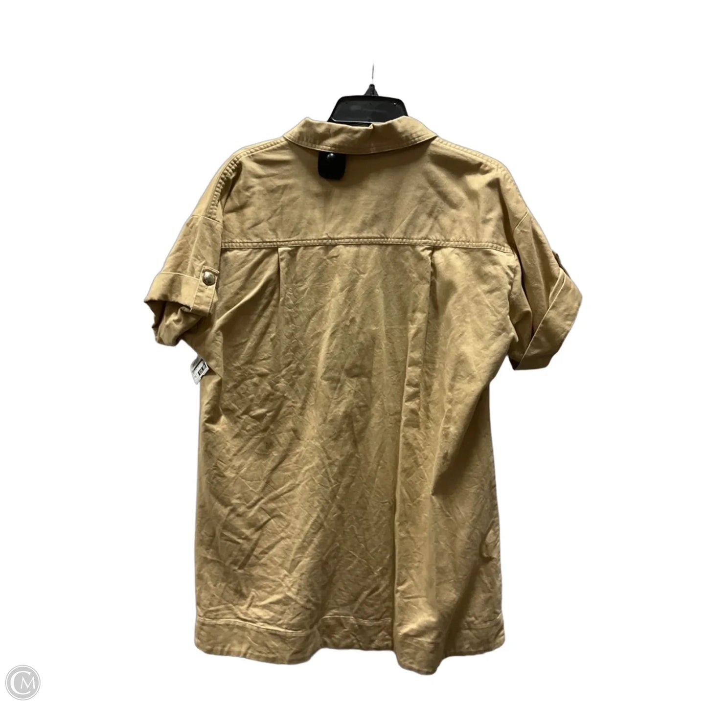 Dress Casual Midi By Loft In Tan, Size: M