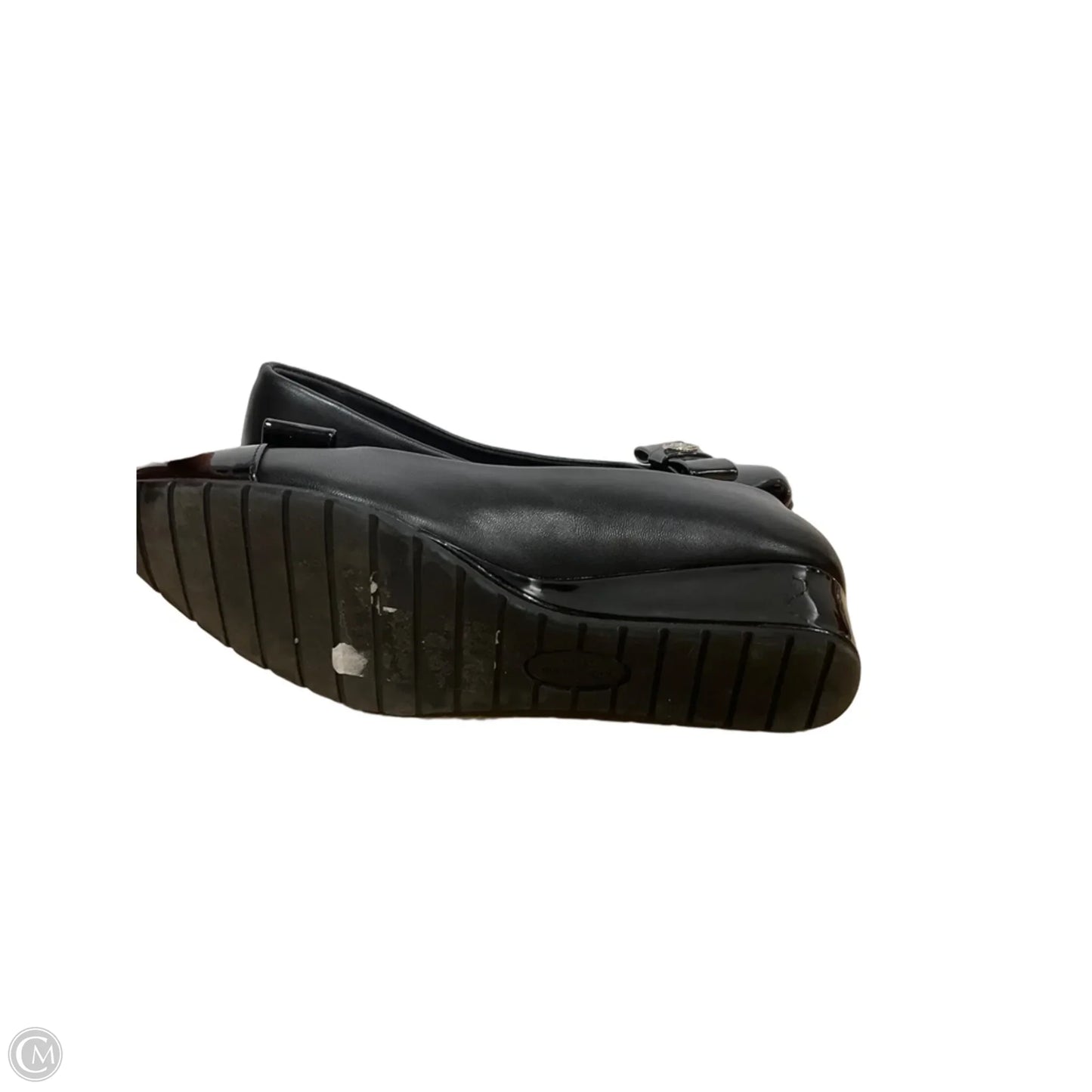 Shoes Heels Wedge By Anne Klein In Black, Size: 10
