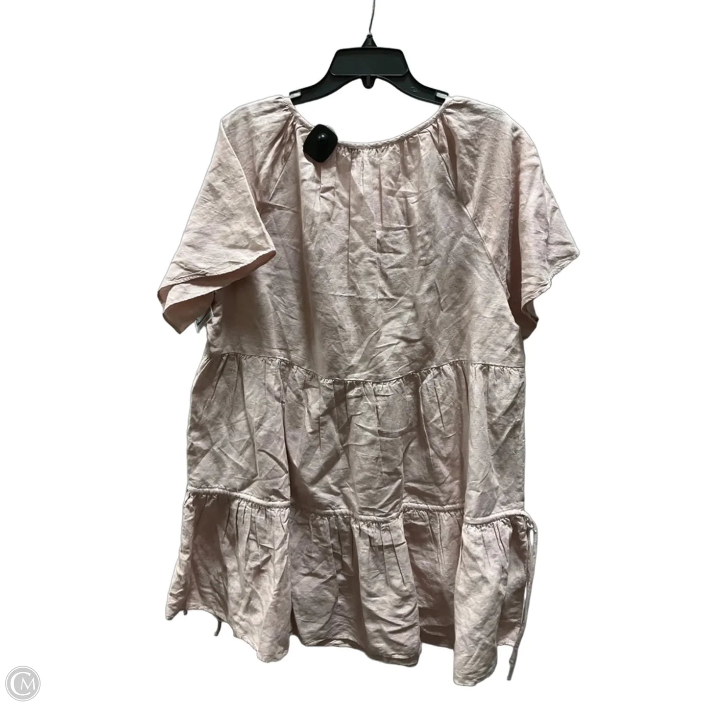 Dress Casual Midi By Madewell In Pink, Size: Xxl