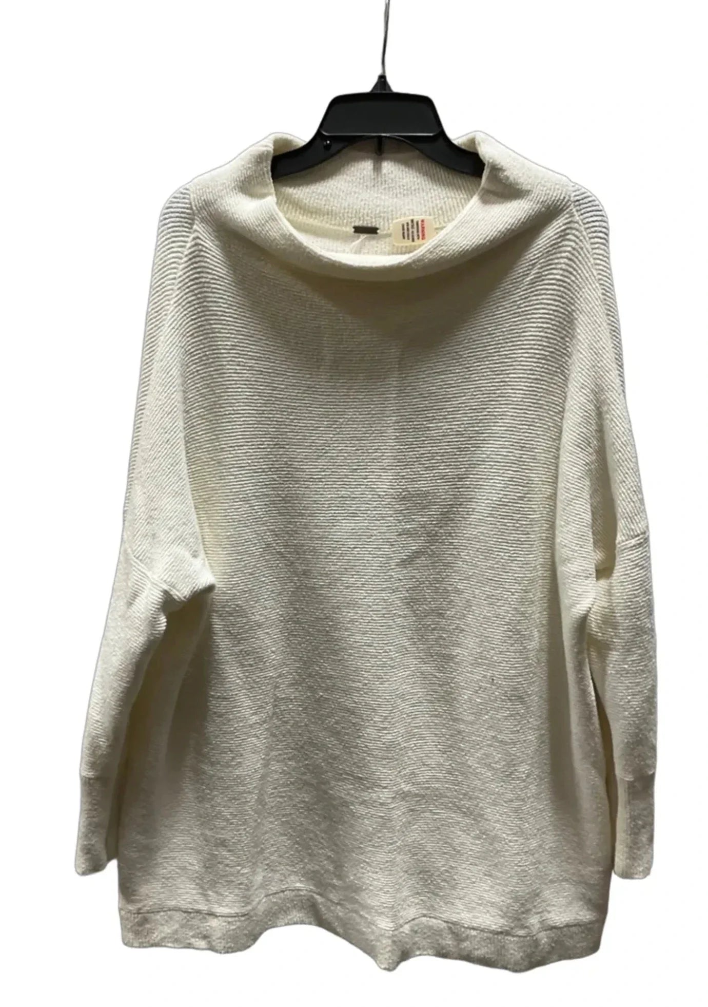 Sweatshirt Collar By Free People In Cream, Size: M