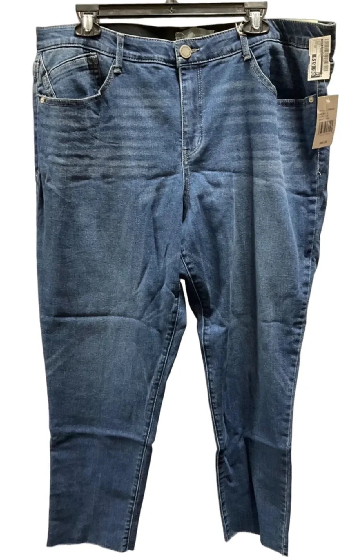 Jeans Straight By Wit & Wisdom In Blue, Size: 18