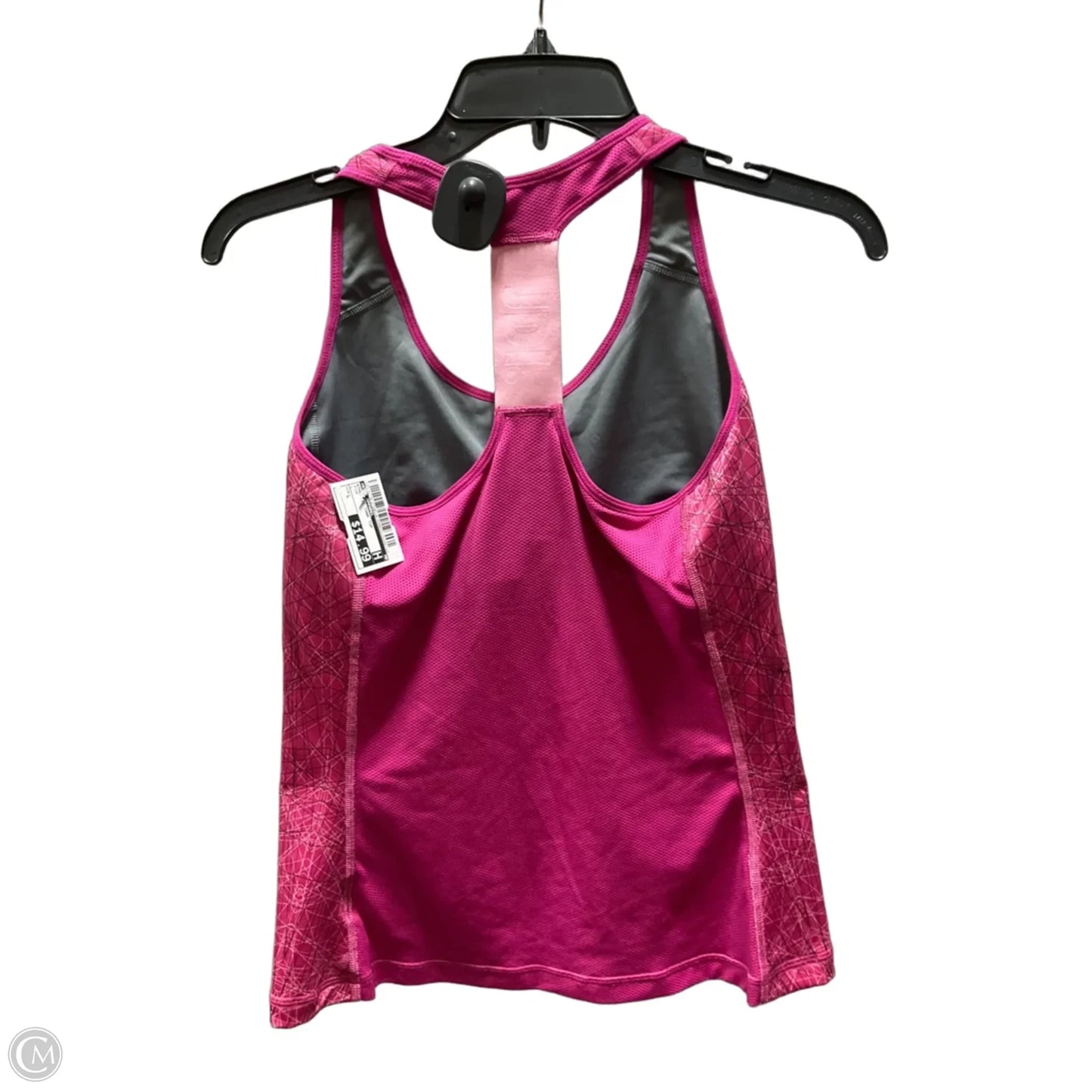 Athletic Tank Top By Nike Apparel In Pink, Size: L