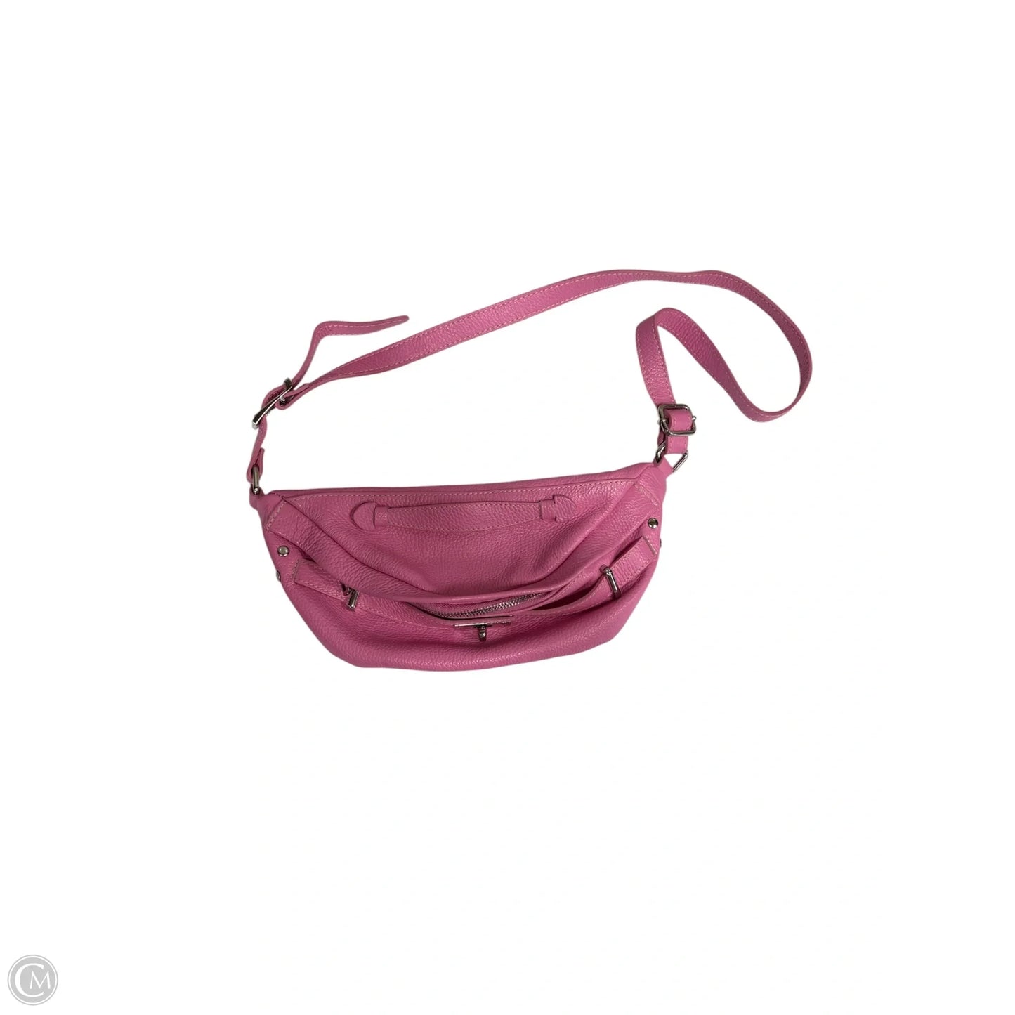 Belt Bag Leather By Cmb, Size: Medium