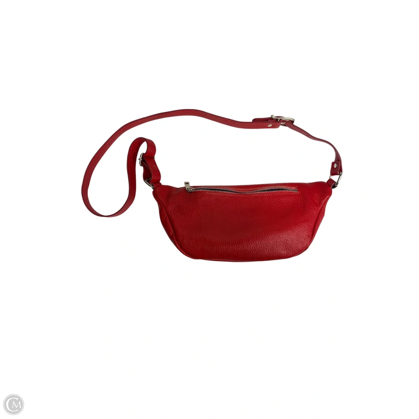 Belt Bag Leather By Cmb, Size: Medium