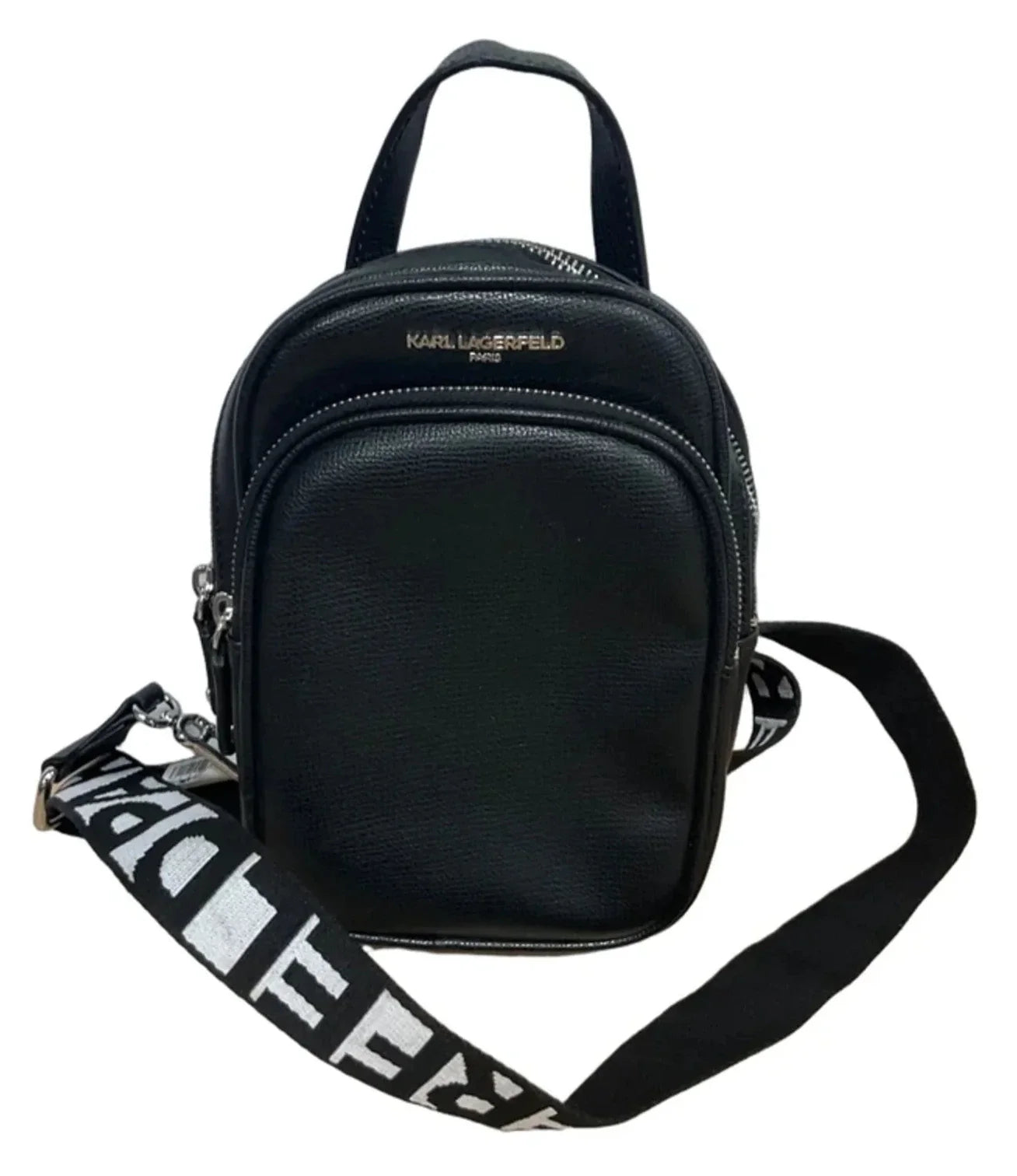 Belt Bag Designer By Karl Lagerfeld, Size: Medium