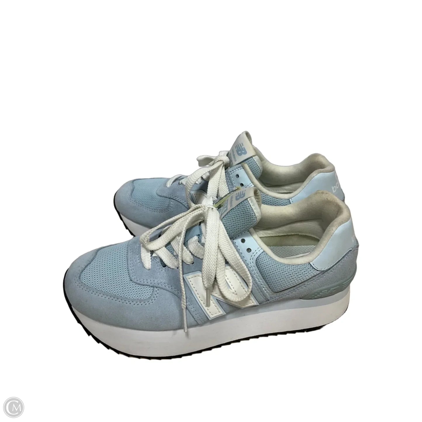 Shoes Athletic By New Balance In Blue & White, Size: 10