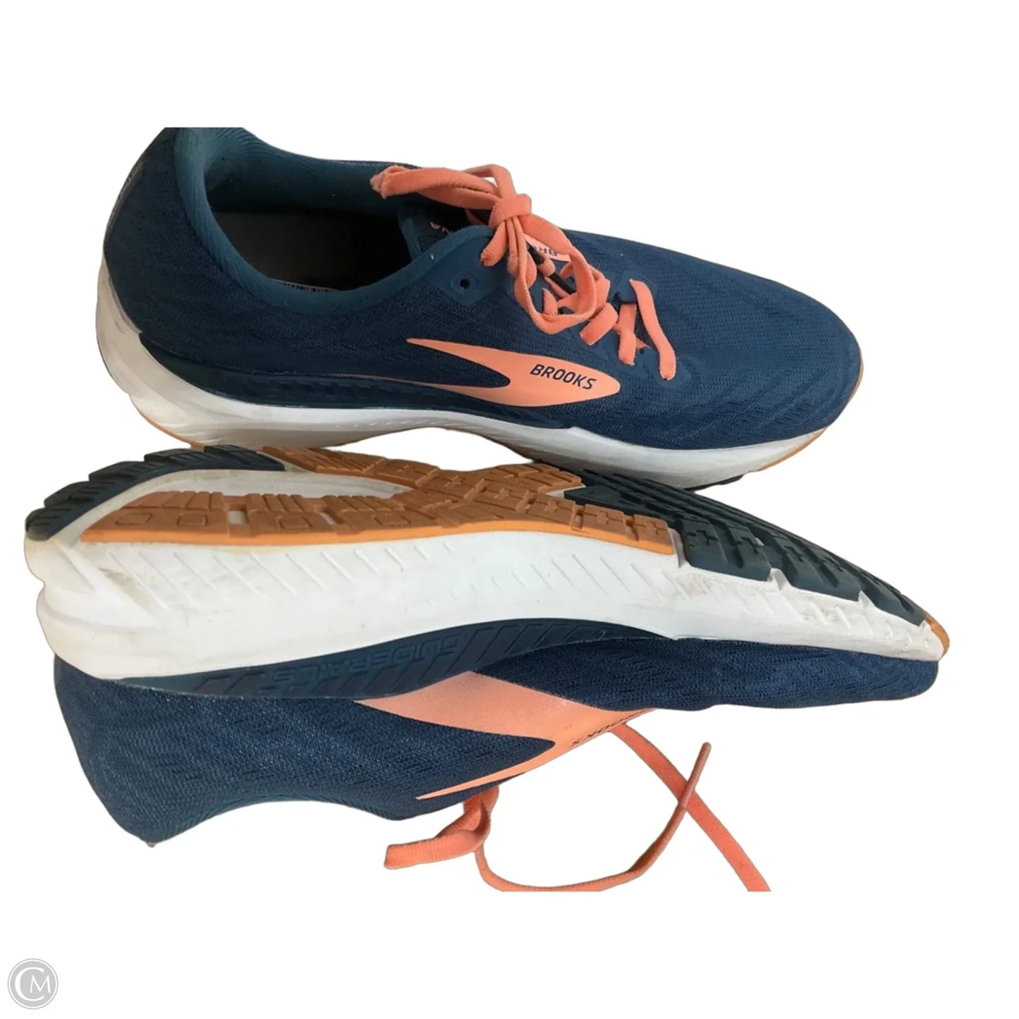 Shoes Athletic By Brooks In Teal, Size: 10