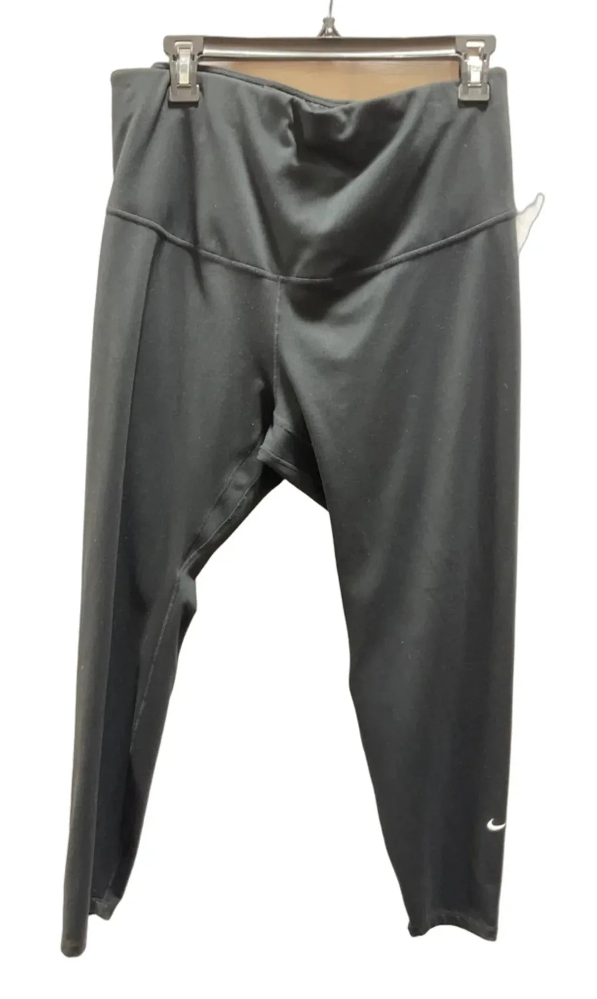 Athletic Leggings By Nike Apparel In Black, Size: 1x
